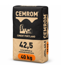 Ciment Portland Cemrom CEM II 42,5, gri, 40 kg